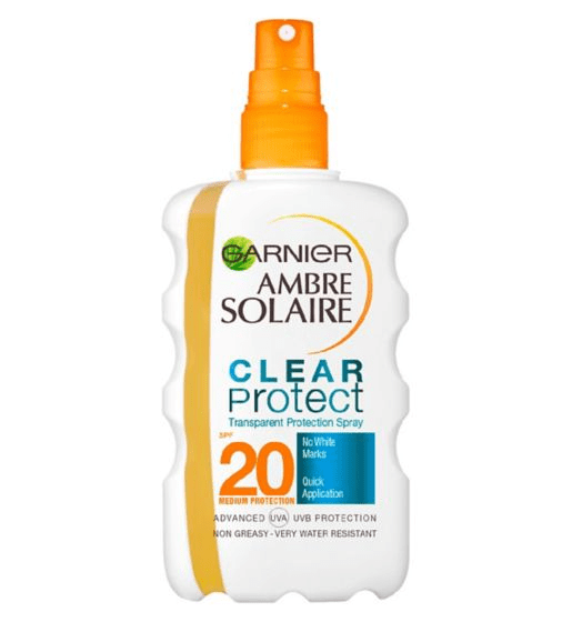 Ambre Solaire, Clear Protect + SPF20 Spray
