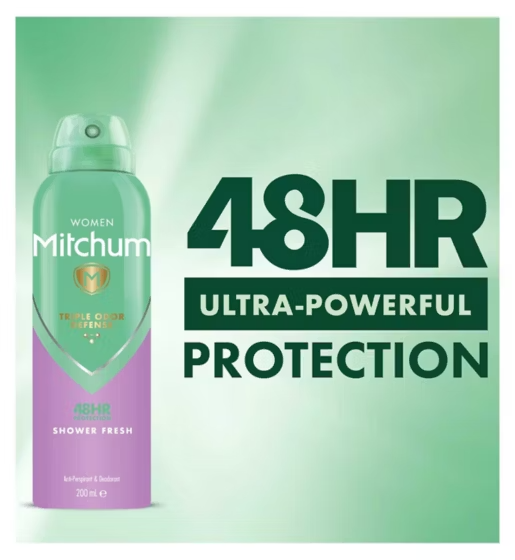 Mitchum Advanced Apd Shower Fresh 200ml