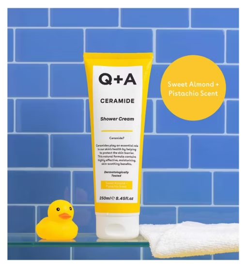 Q + A, Ceramide Shower Cream 250ml