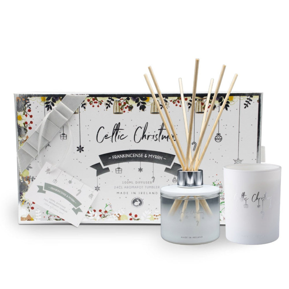 Celtic Candles, Frankincense and Myrrh Mini Gift Set