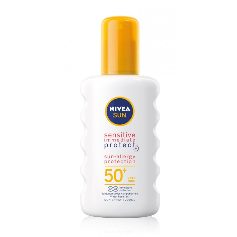 Nivea, Sensitive Sun Spray SPF50 200ml