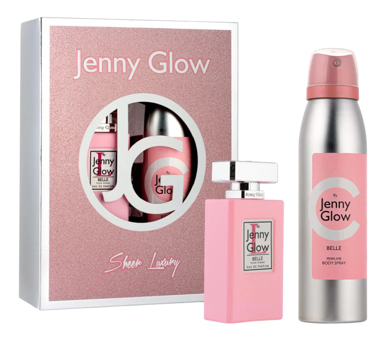 Jenny Glow Gift Set 2pc B/S 150ml & Belle 30ml