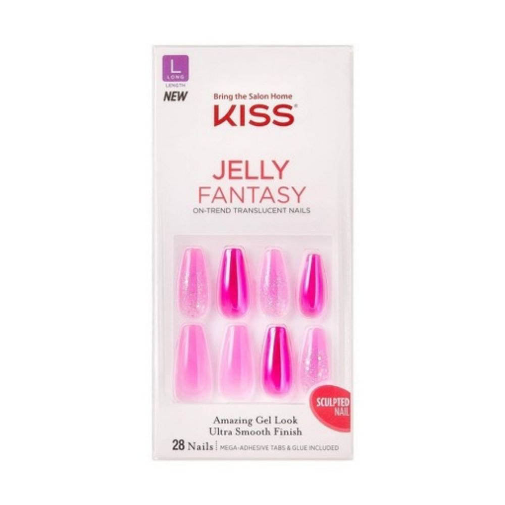 KISS, Gel Fantasy Jelly Nails - Jelly Baby