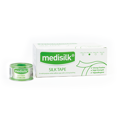 Medisilk, Silk Tape 2.5cm x 5m