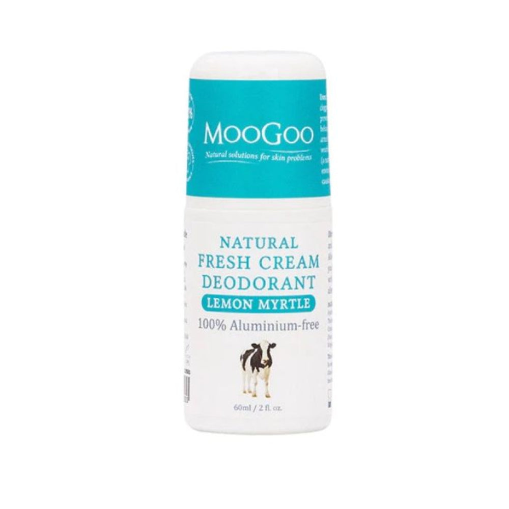 MooGoo, Fresh Cream Deodorant Lemon Myrtle 60ml