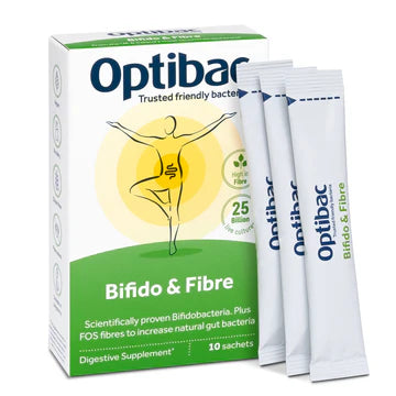 Optibac, Bifido & Fibre 10 Sachets