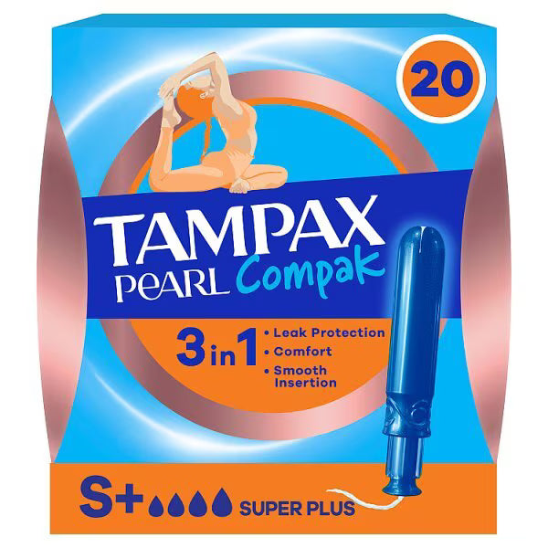 Tampax, Compak Pearl Super Plus 20s