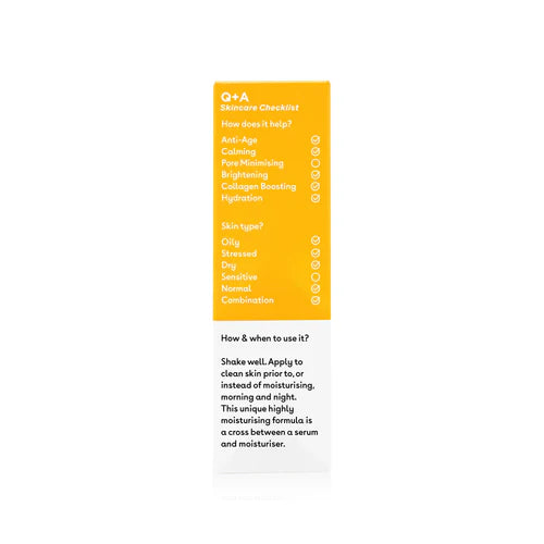 Q + A, Vitamin C Brightening Serum 30ml
