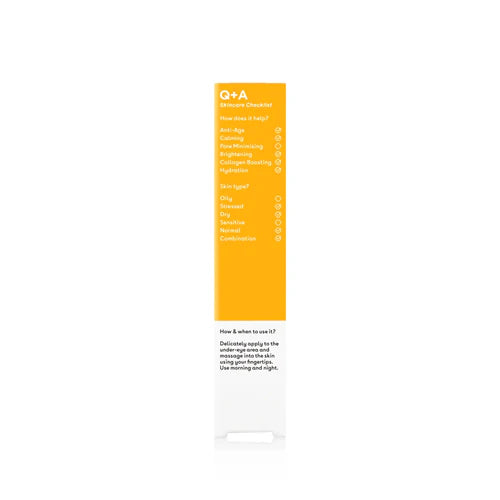 Q+A, Vitamin E Eye Cream 15ml