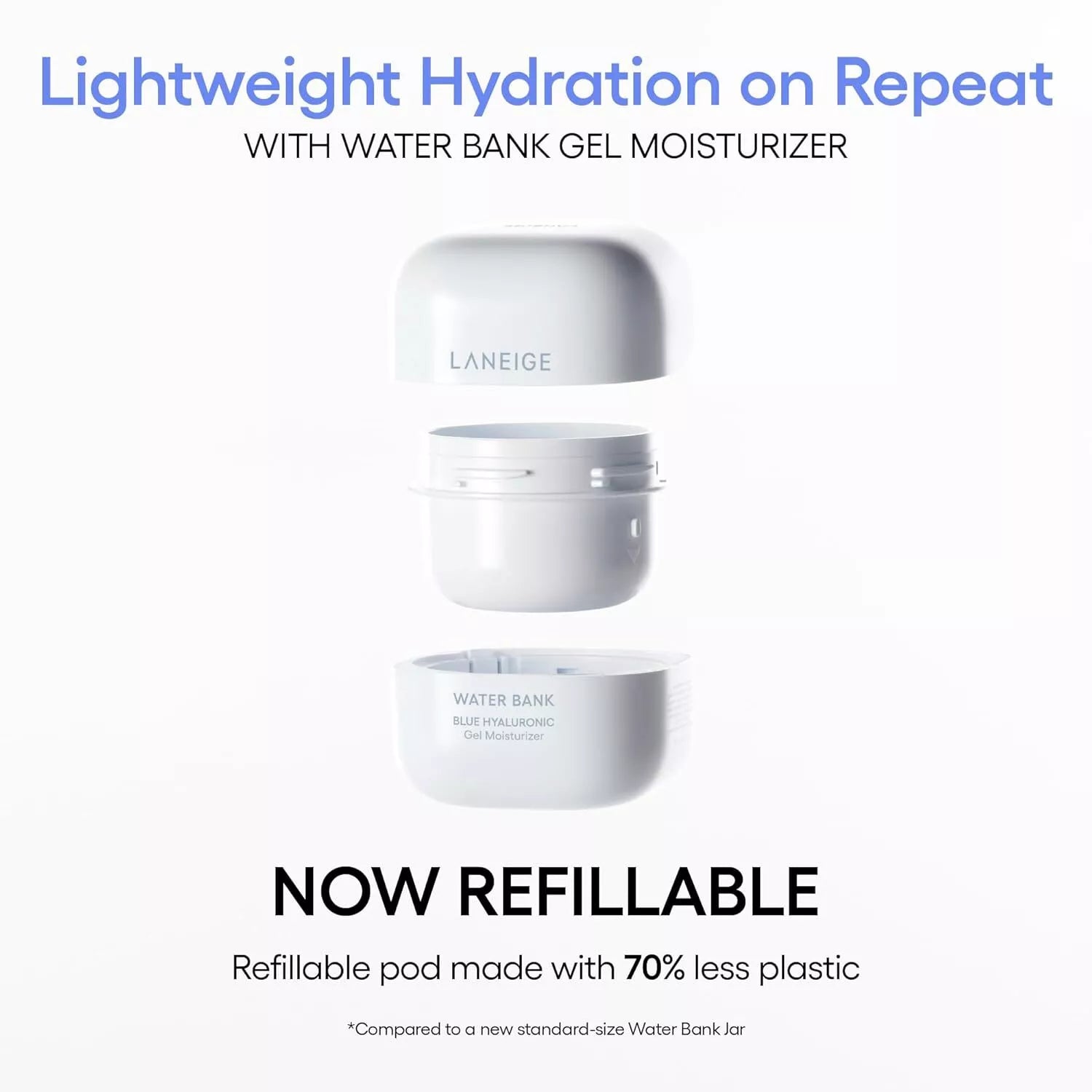 Laneige, Water Bank Blue Hyaluronic Gel Moisturizer 50ml