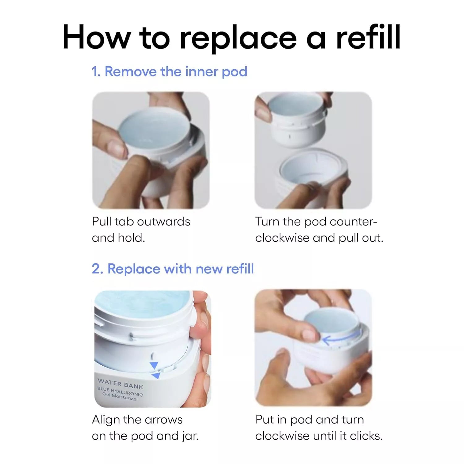 Laneige, Water Bank Blue Hyaluronic Gel Moisturizer 50ml