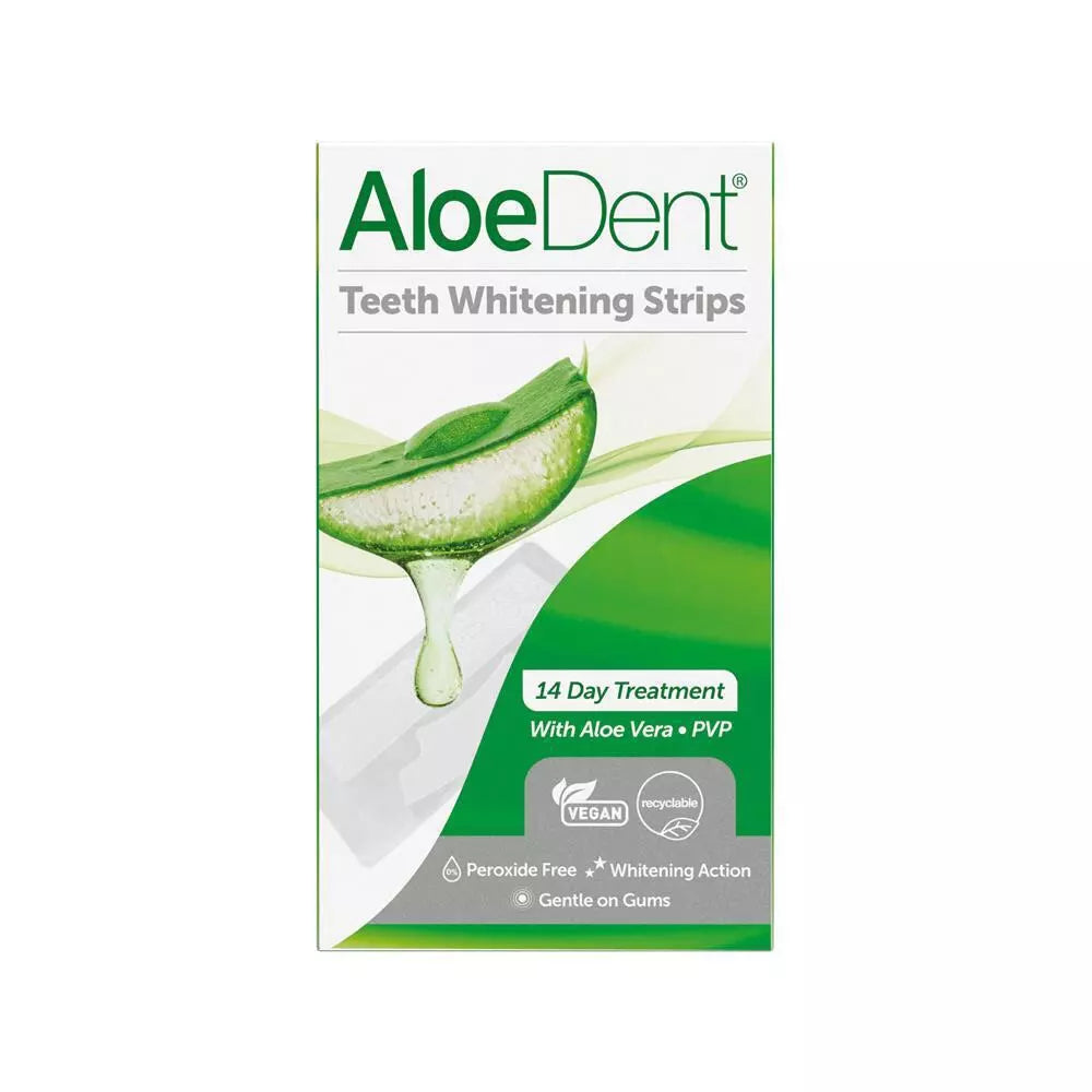 Aloe Dent, Whitening Strips 14 Day Treatment