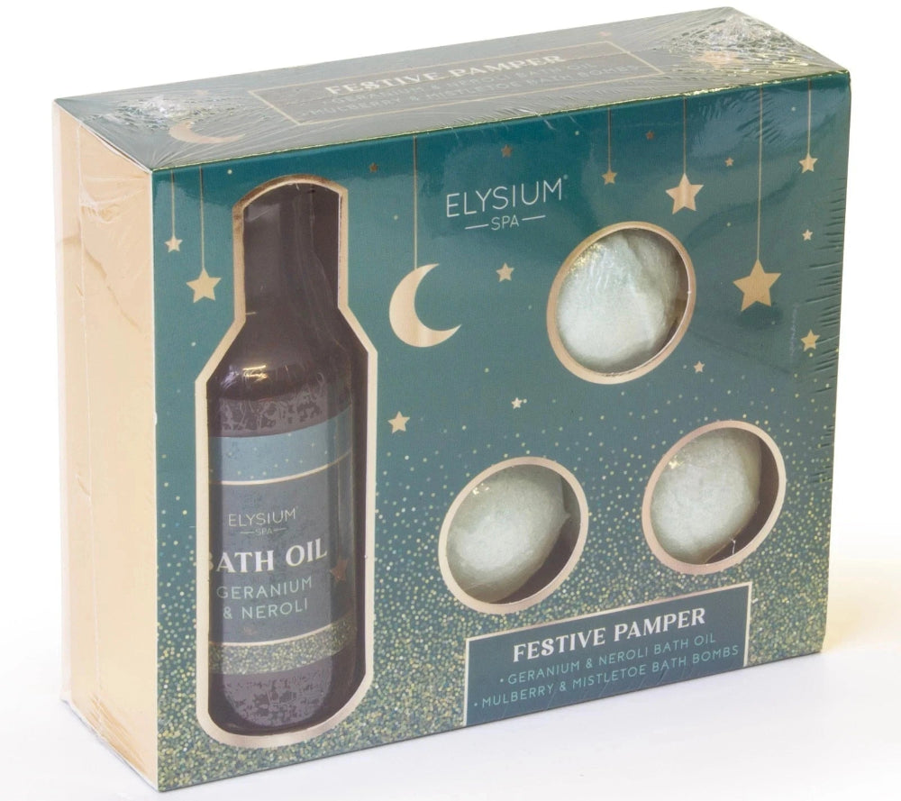 Elysium Spa, Festive Pamper 4pc Gift Set