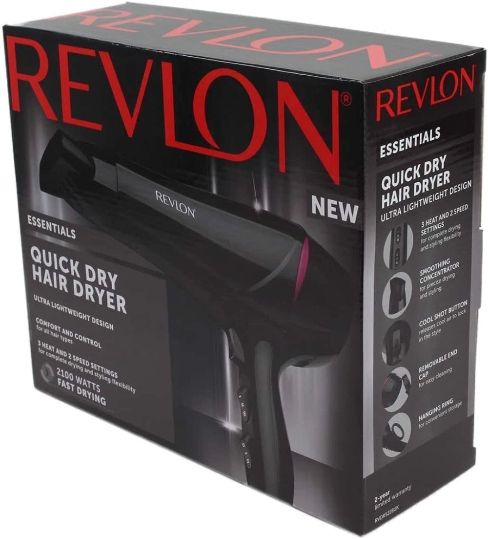 Revlon, Quick Dry Hair Dryer 2100 Watts