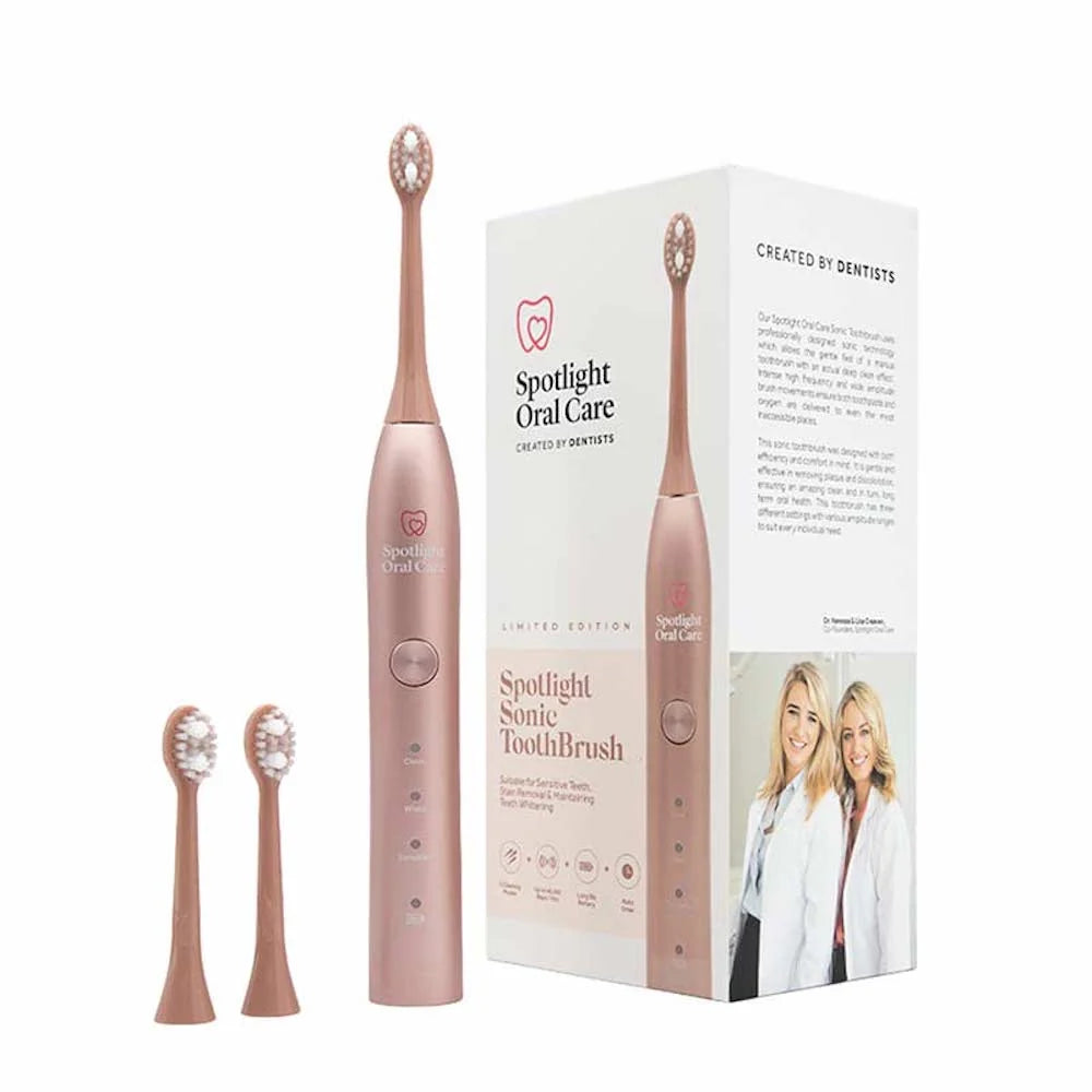 Spotlight Oral Care, Rose Gold Sonic Toothbrush