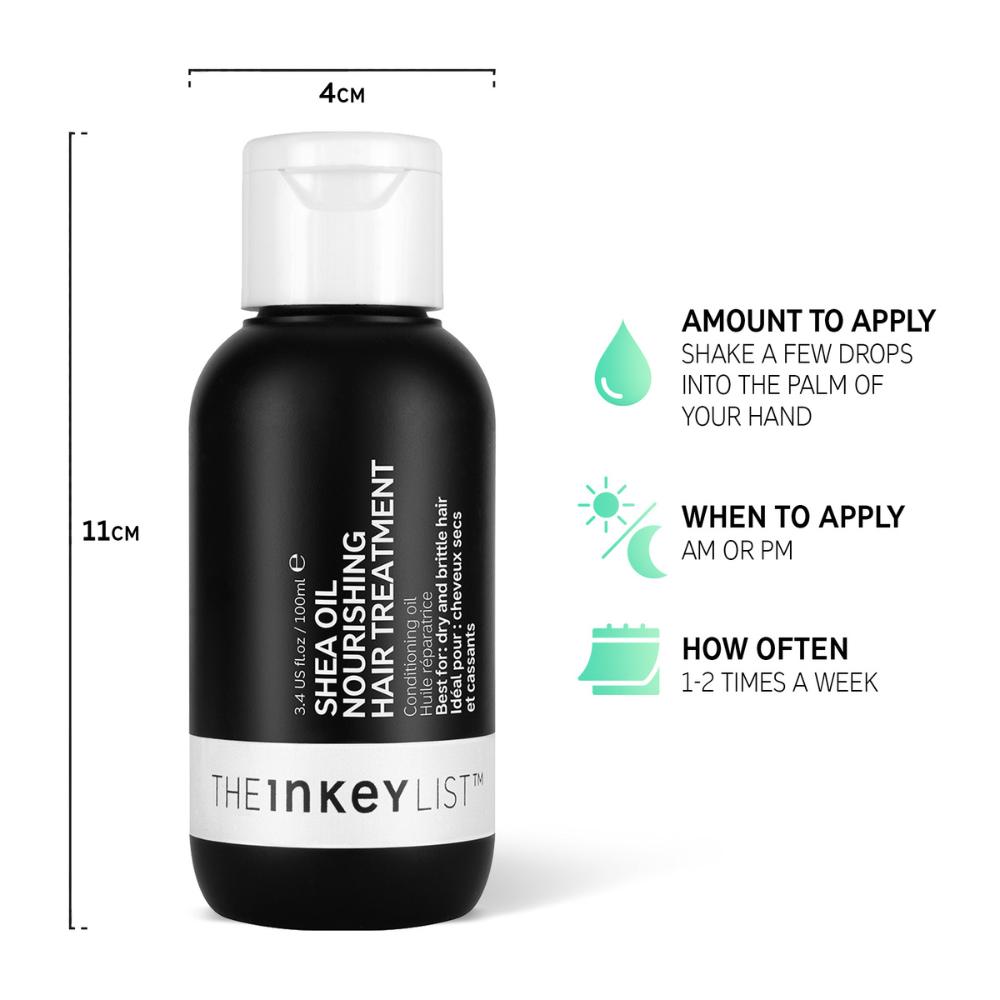 The Inkey List™, Shea Oil Nourshing Hair Treatment 100ml Default Title