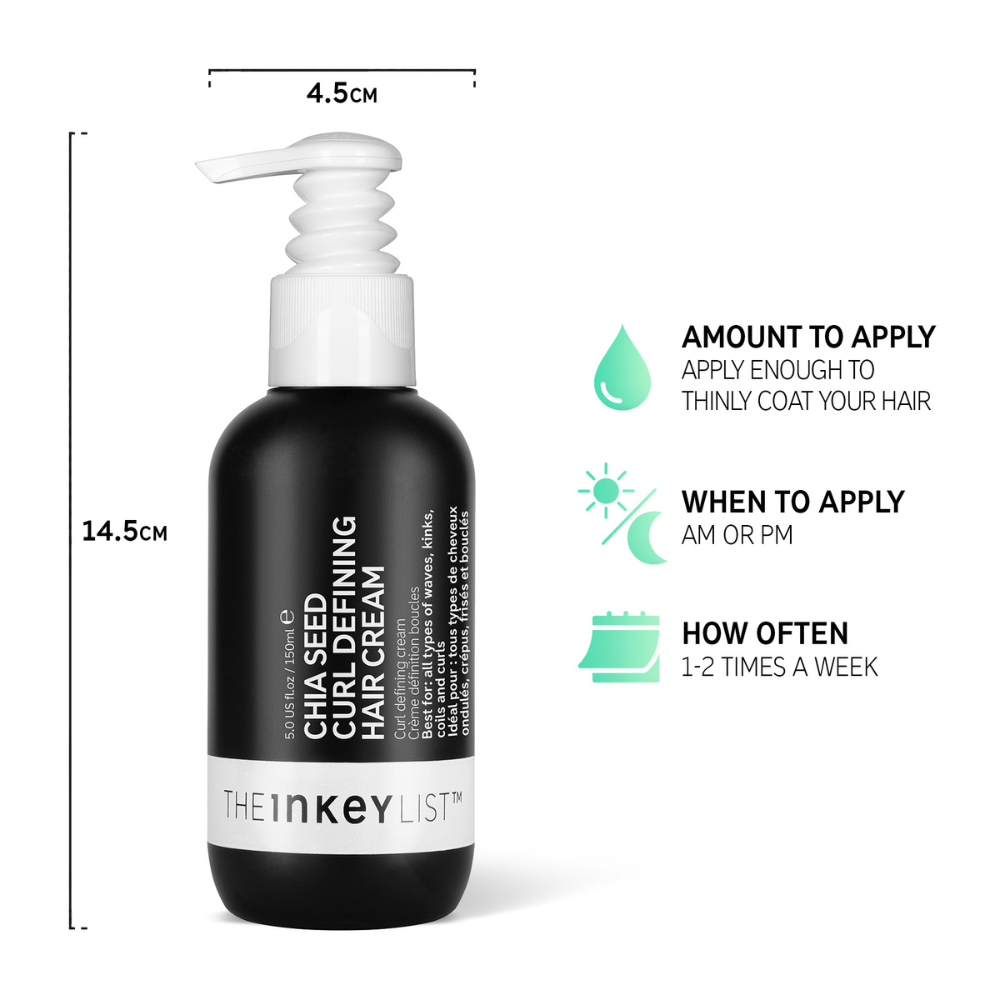 The Inkey List™, Chia Seed Curl Defining Hair Treatment 150ml Default Title