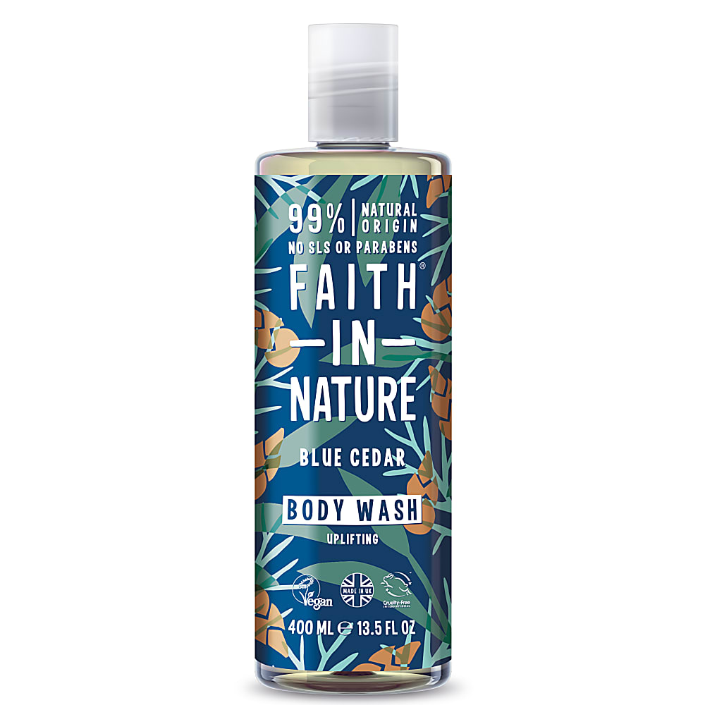 Faith In Nature, Blue Cedar Body Wash 400ml Default Title