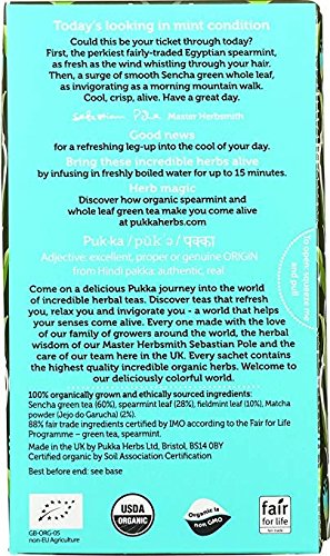 Pukka Herbs, Mint Matcha Green Herbal Tea 20 Sachets Default Title
