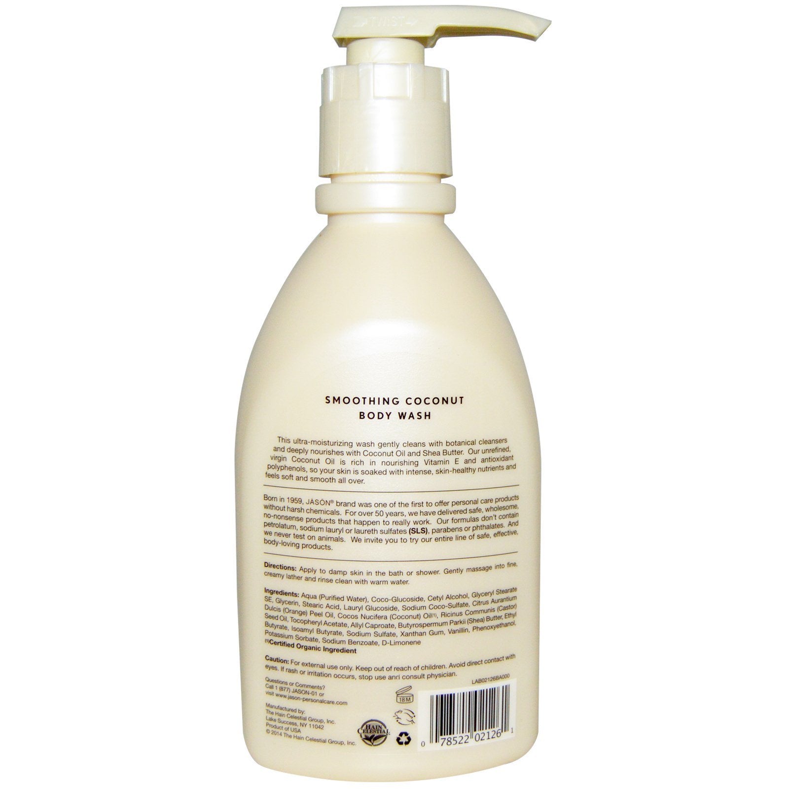 Jason, Smoothing Coconut Body Wash 887ml Default Title