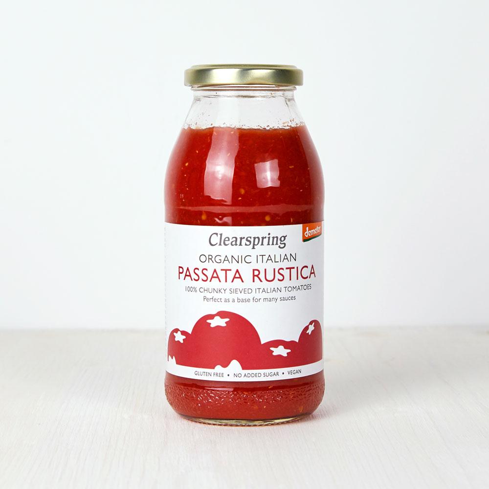 Clearspring, Demeter Organic Passata Rustica Sauce 510g Default Title