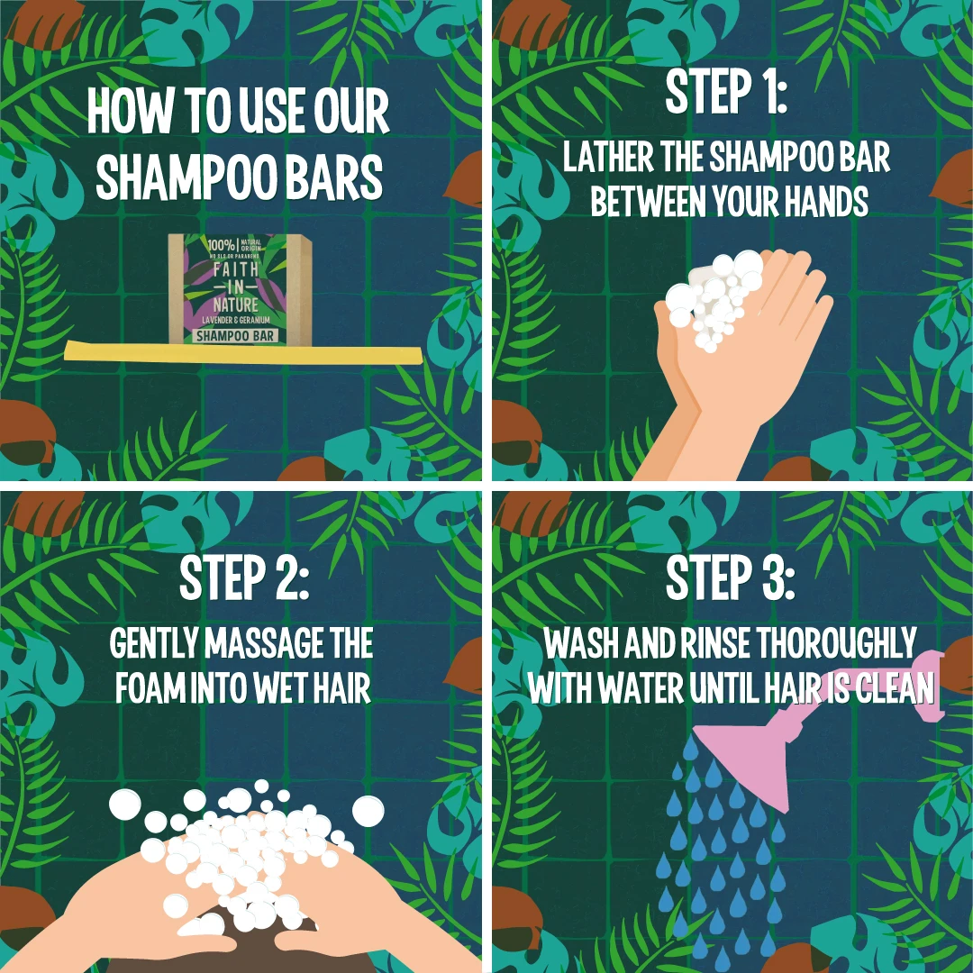Faith In Nature, Coconut & Shea Butter Shampoo Bar 85g Default Title