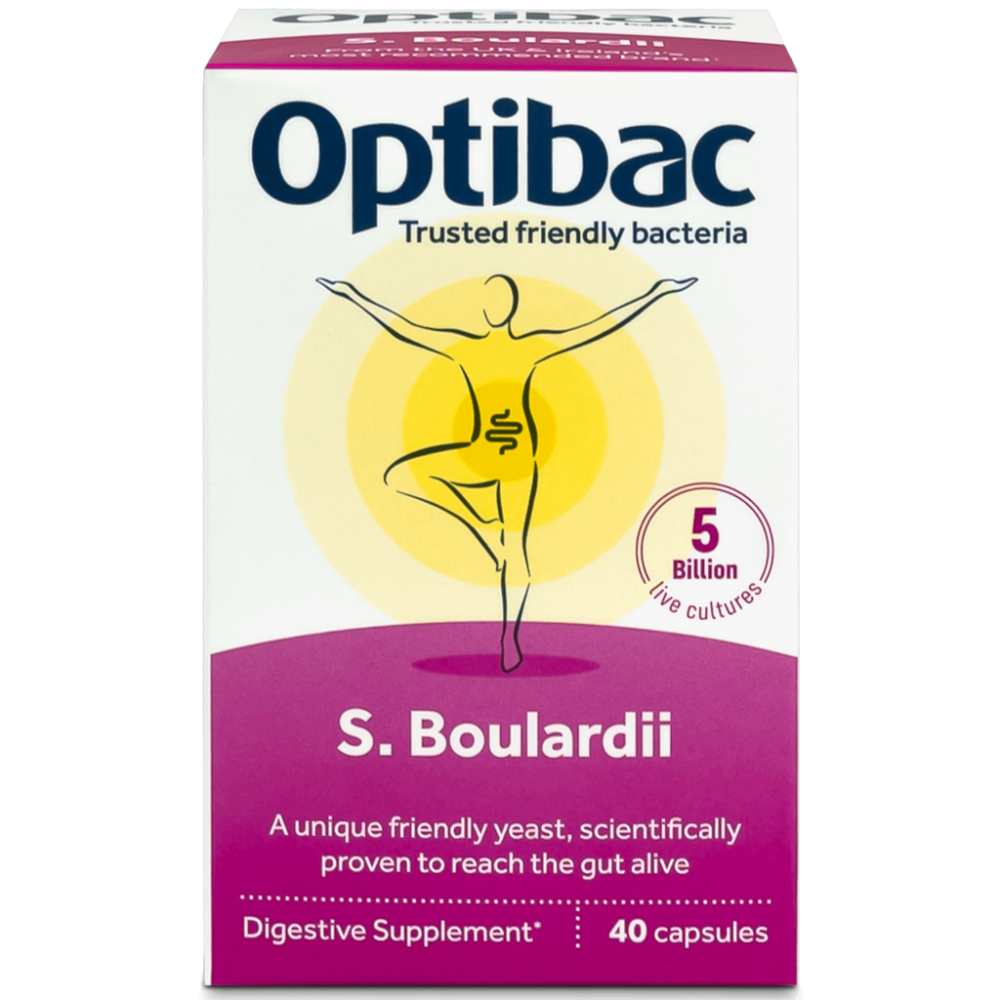 Optibac Probiotics, Saccharomyces Boulardii Capsules 16 Caps