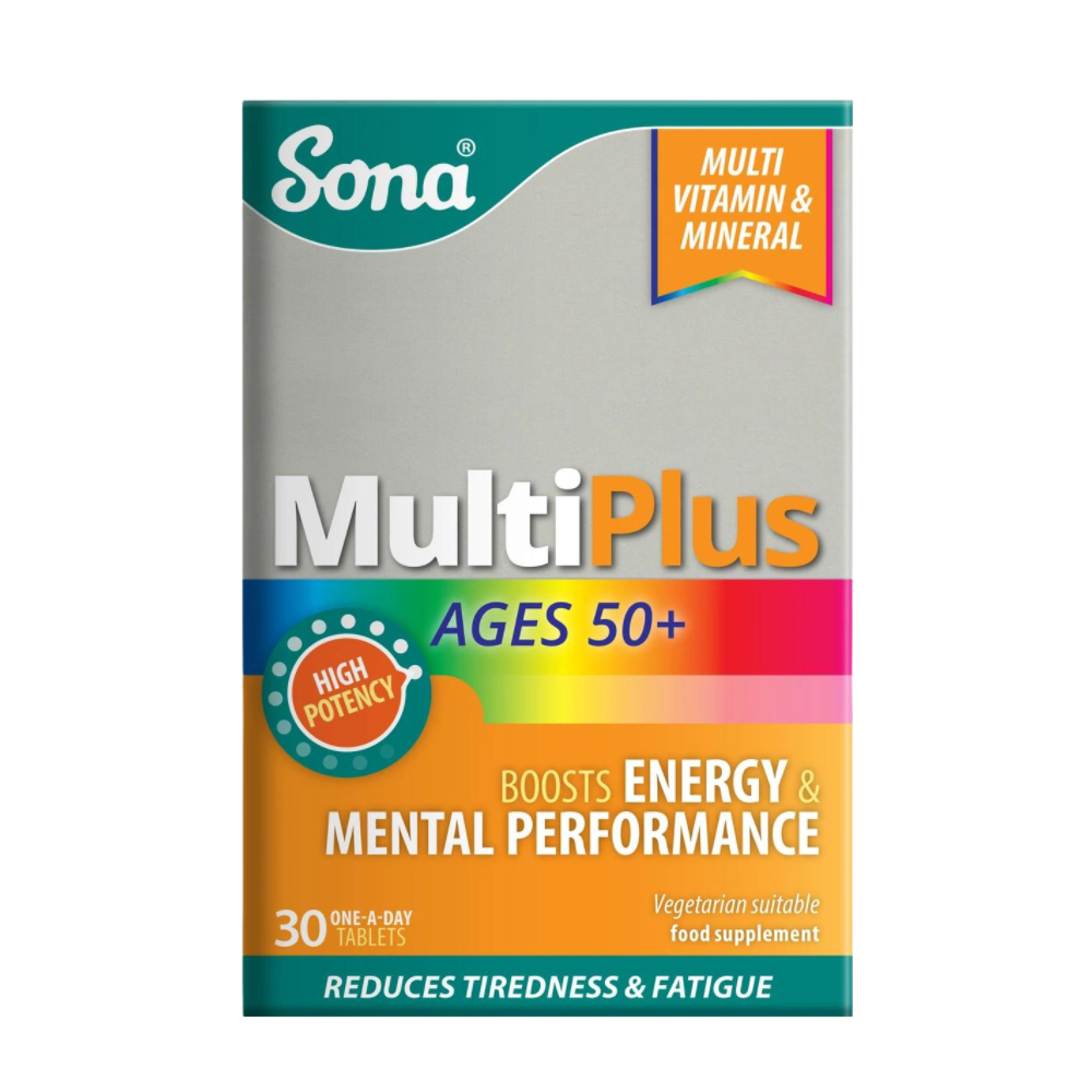 Sona, MultiPlus Ages 50+ 30 Tablets Default Title