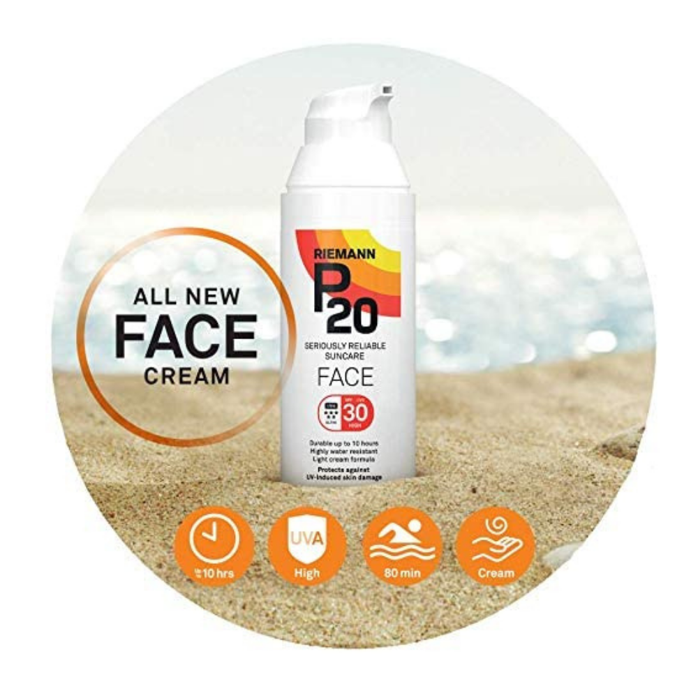 Riemann P20, Face Sun Protection Cream SPF30 50g Default Title