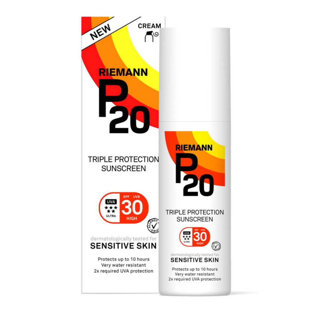 Riemann P20, Sun Cream For Sensitive Skin SPF30 100ml Default Title