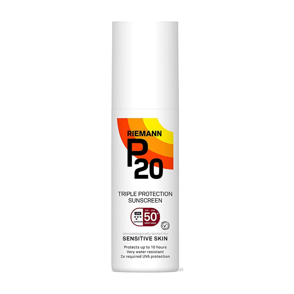 Riemann, P20 Sun Cream For Sensitive Skin SPF50+ 100ml