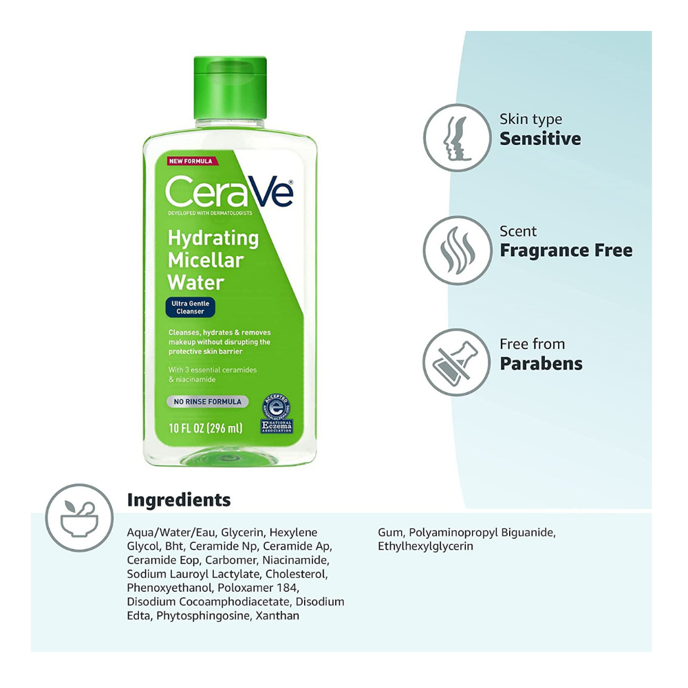 Cerave, Micellar Cleansing Water 295ml