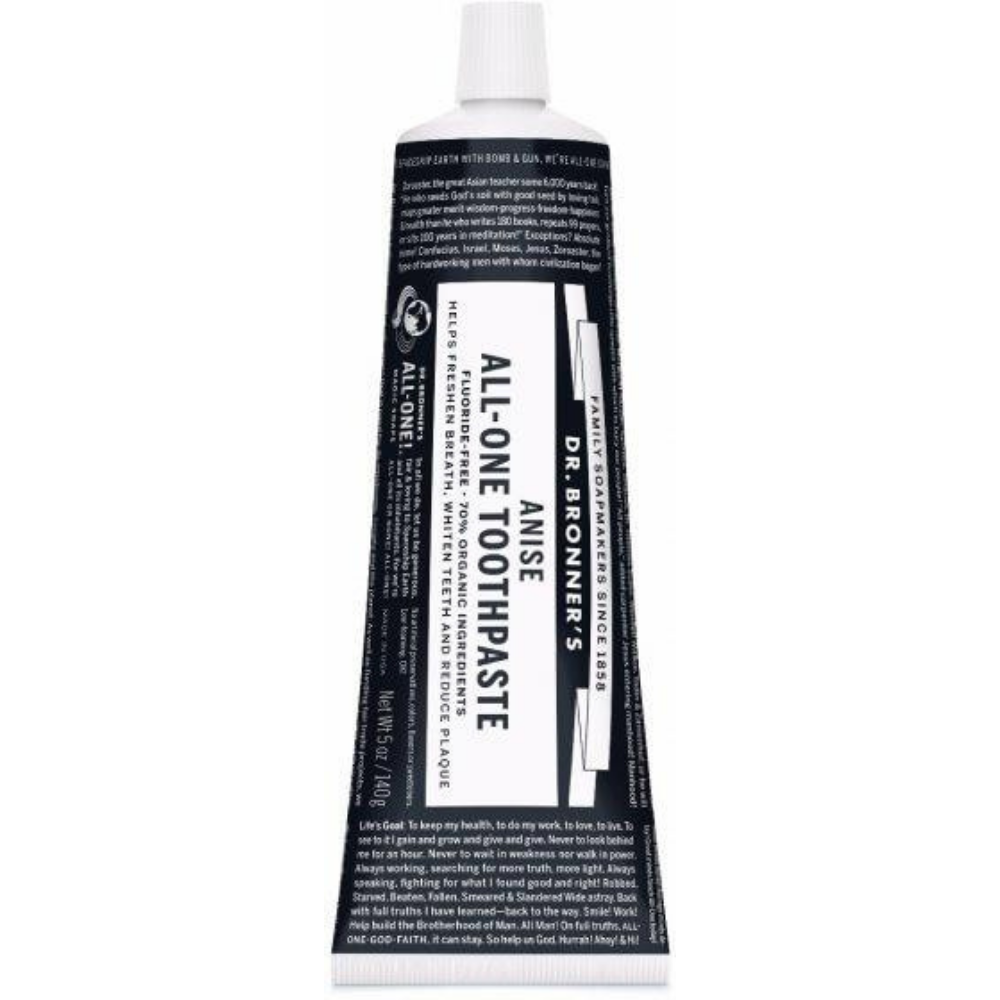 DR. BRONNER'S, All-One! Anise Toothpaste 140G