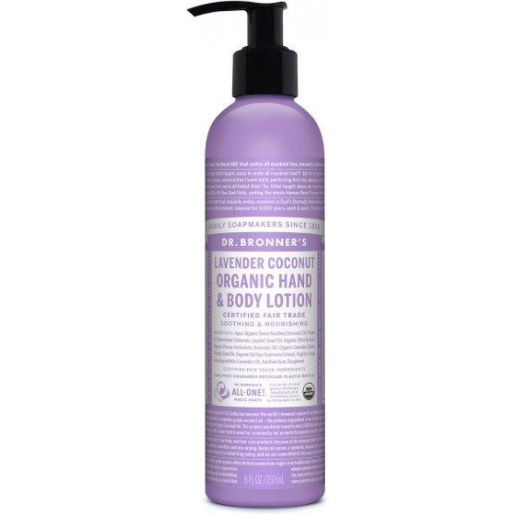 DR. BRONNER'S, Lavender Coconut Body Lotion 236ml