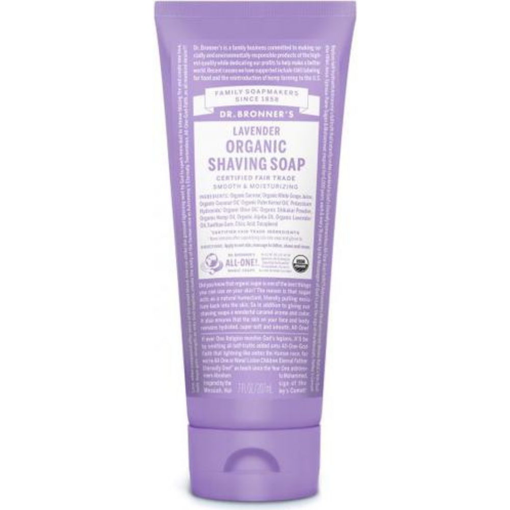 DR. BRONNER'S, Lavender Shaving Soap 208ml