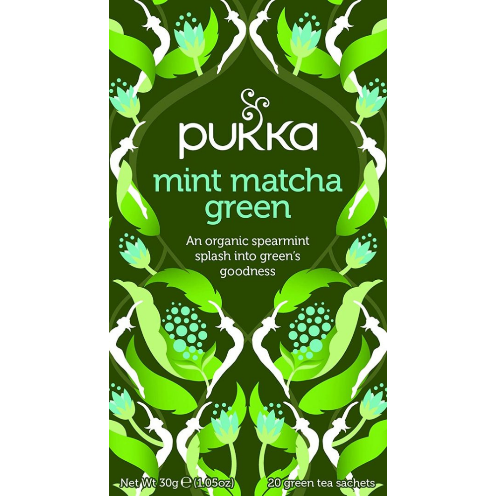 Pukka Herbs, Mint Matcha Green Herbal Tea 20 Tea Bags