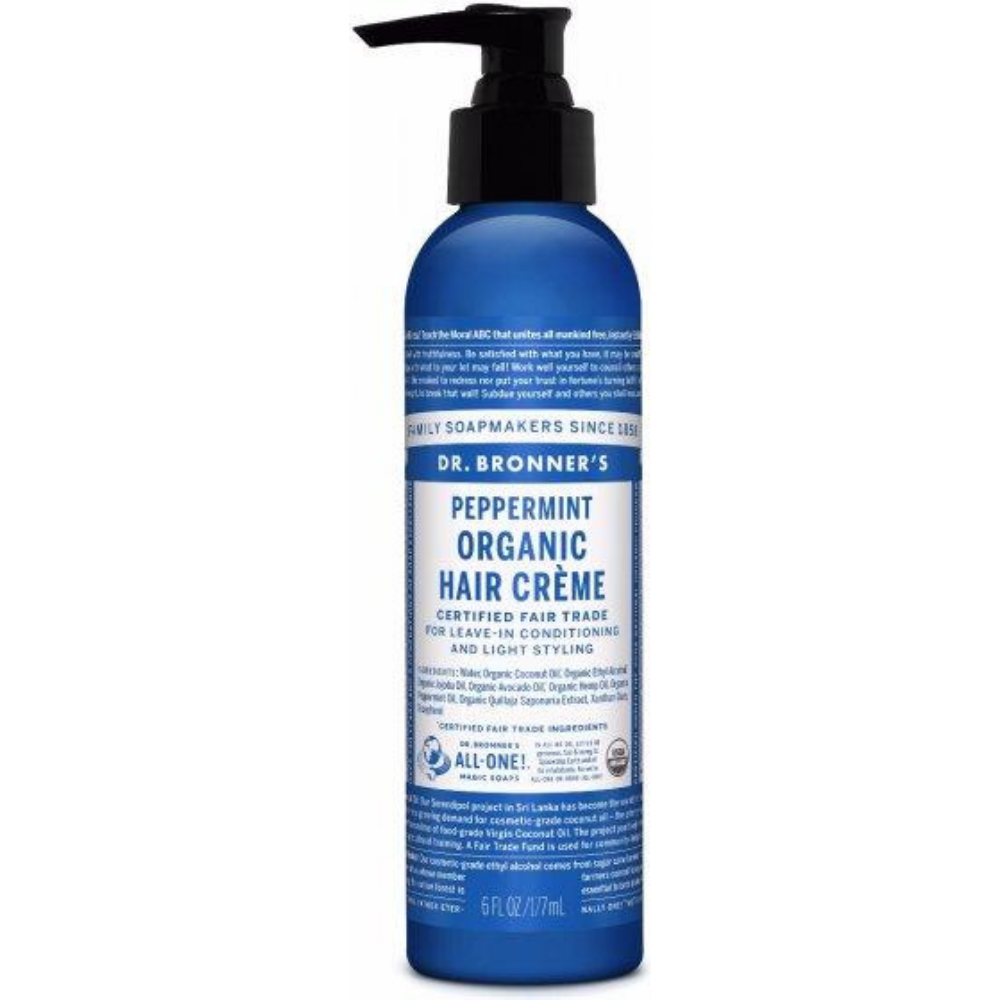 DR. BRONNER'S, Peppermint Hair Conditioner Crème 177ml