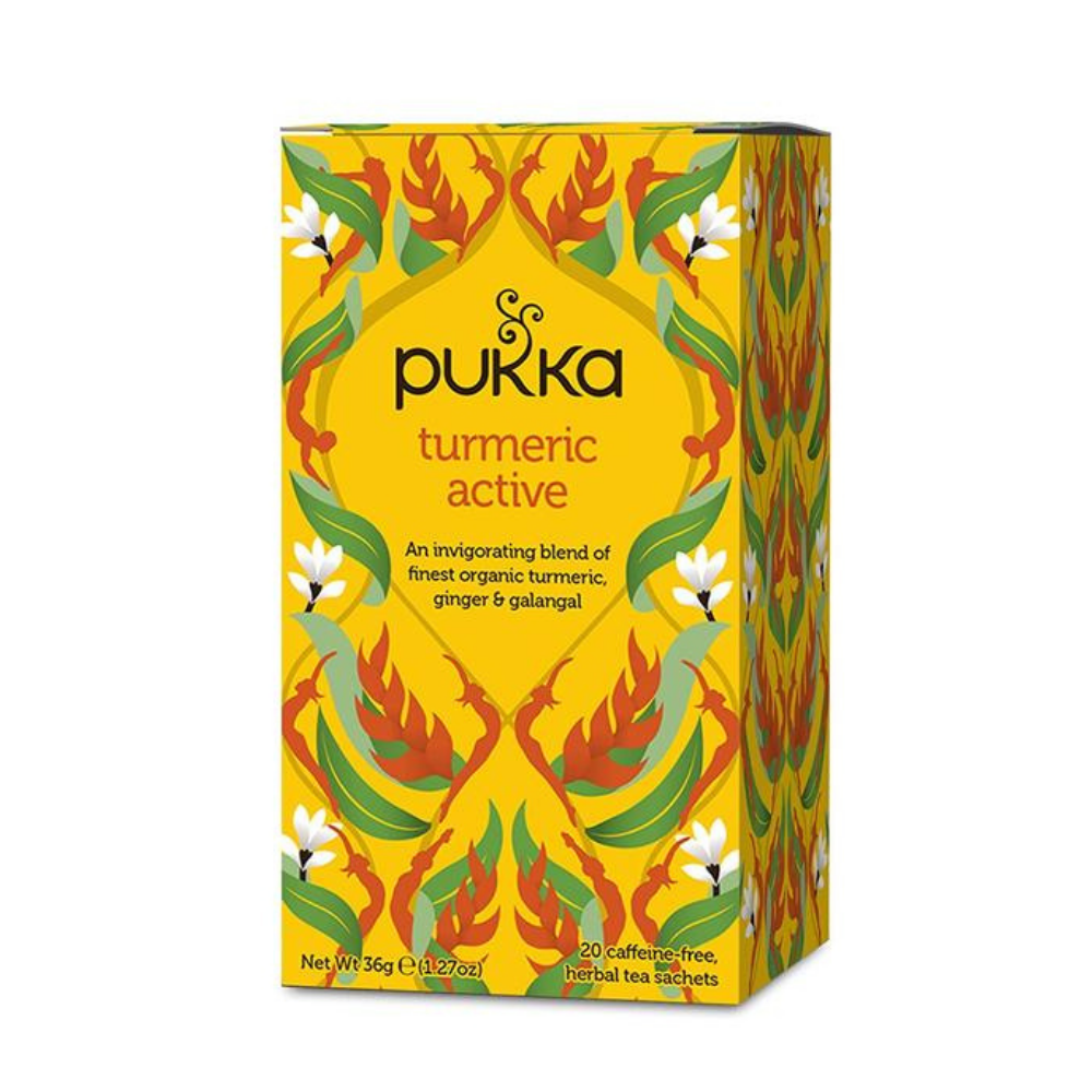 Pukka Herbs, Turmeric Active Organic Herbal Tea 20 Tea Bags