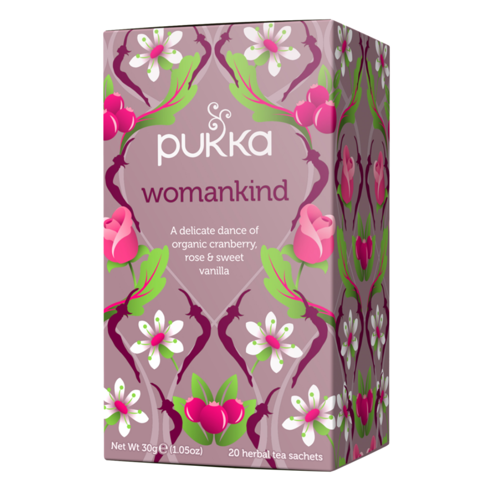 Pukka Herbs, Womankind Tea Organic Herbal Tea 20 Tea Bags