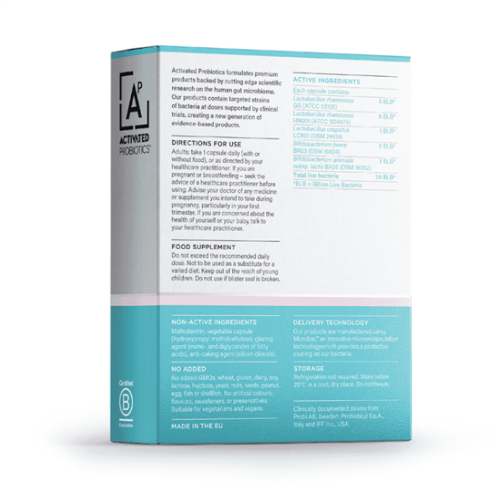 Activated Probiotics, Biome PerInatal™ Probiotics 30 Capsules