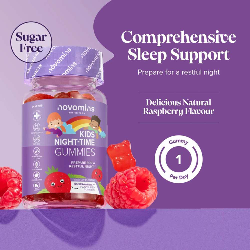 Novomins Nutrition, Kids Night-Time 30 Gummies
