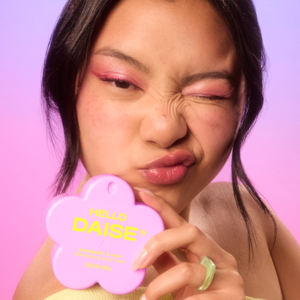 Daise Beauty, Hello Daise Fragrance Body Mist Raspberry & Mint 100ml