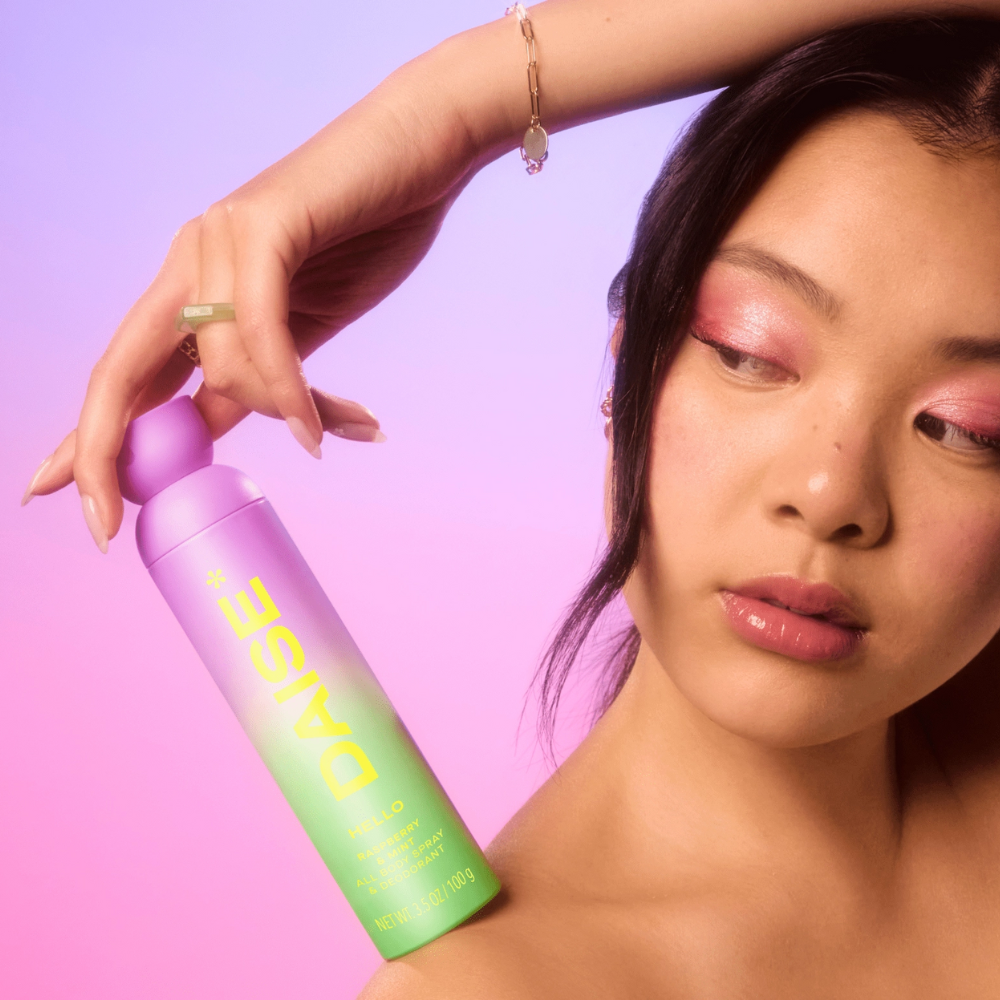 Daise Beauty, Hello Daise All Body Spray & Deodorant Raspberry & Mint 120ml