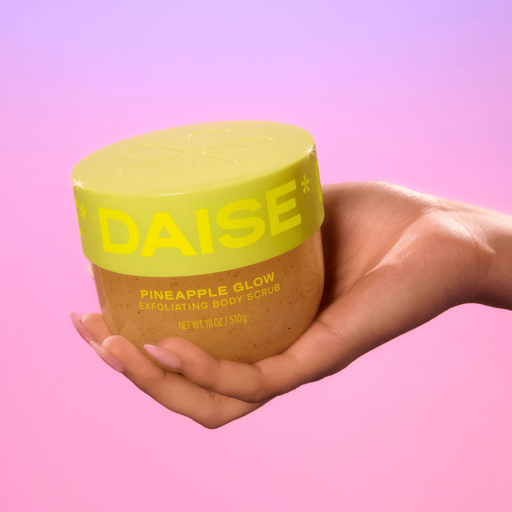 Daise Beauty, Pineapple Glow Exfoliating Body Scrub 510g