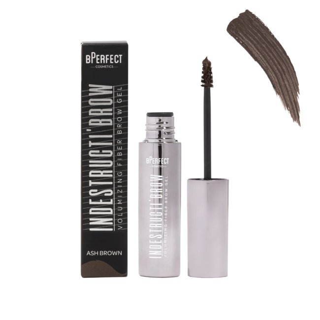 BPerfect, Indestructi Brow Brow Fiber Gel mascara Ash Brown 18g