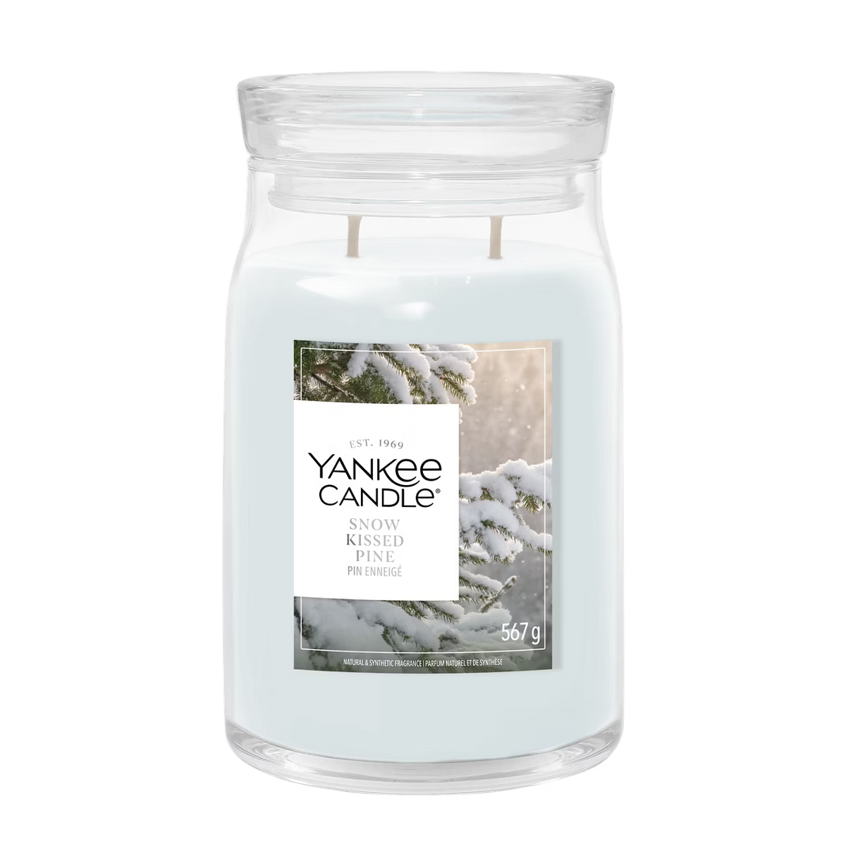 Yankee Candle, Snow Kissed Pine Candle 567g