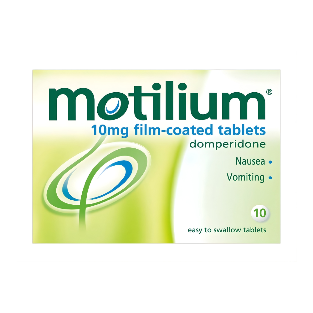 Motilium®, Motilium 10mg For Nausea and Vomiting 10 Tablets