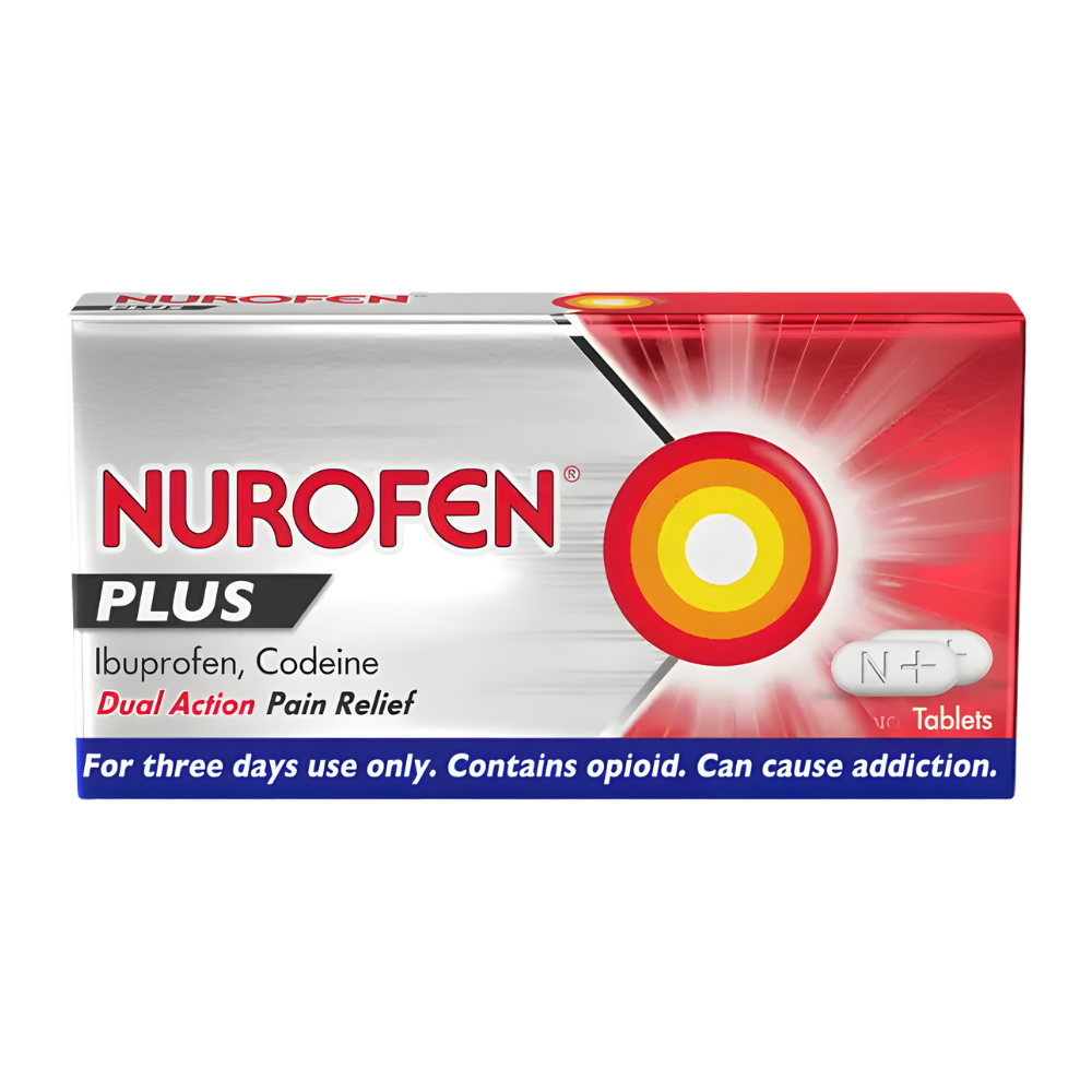Nurofen®, Plus 200mg/12.8mg 12 Tablets