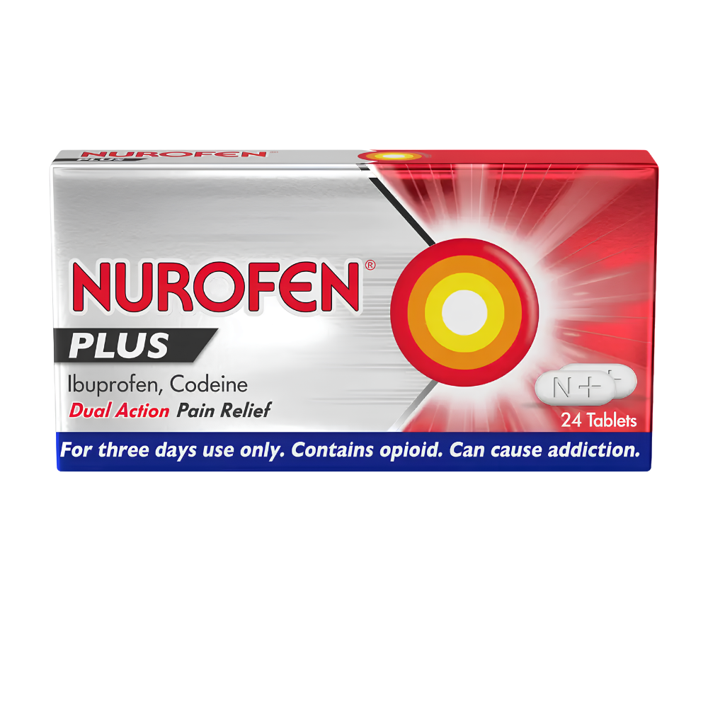 Nurofen®, Plus 200mg/12.8mg 24 Tablets