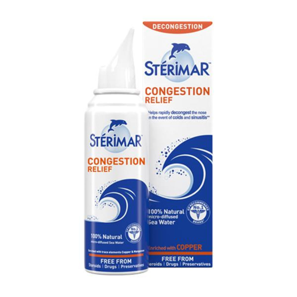 Sterimar, Congestion Relief Sea Water Spray 100ml